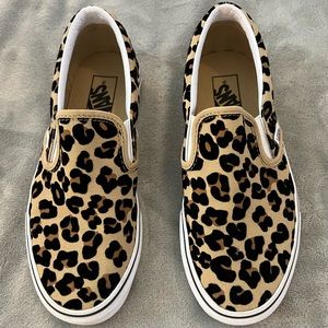Cheetah print Vans